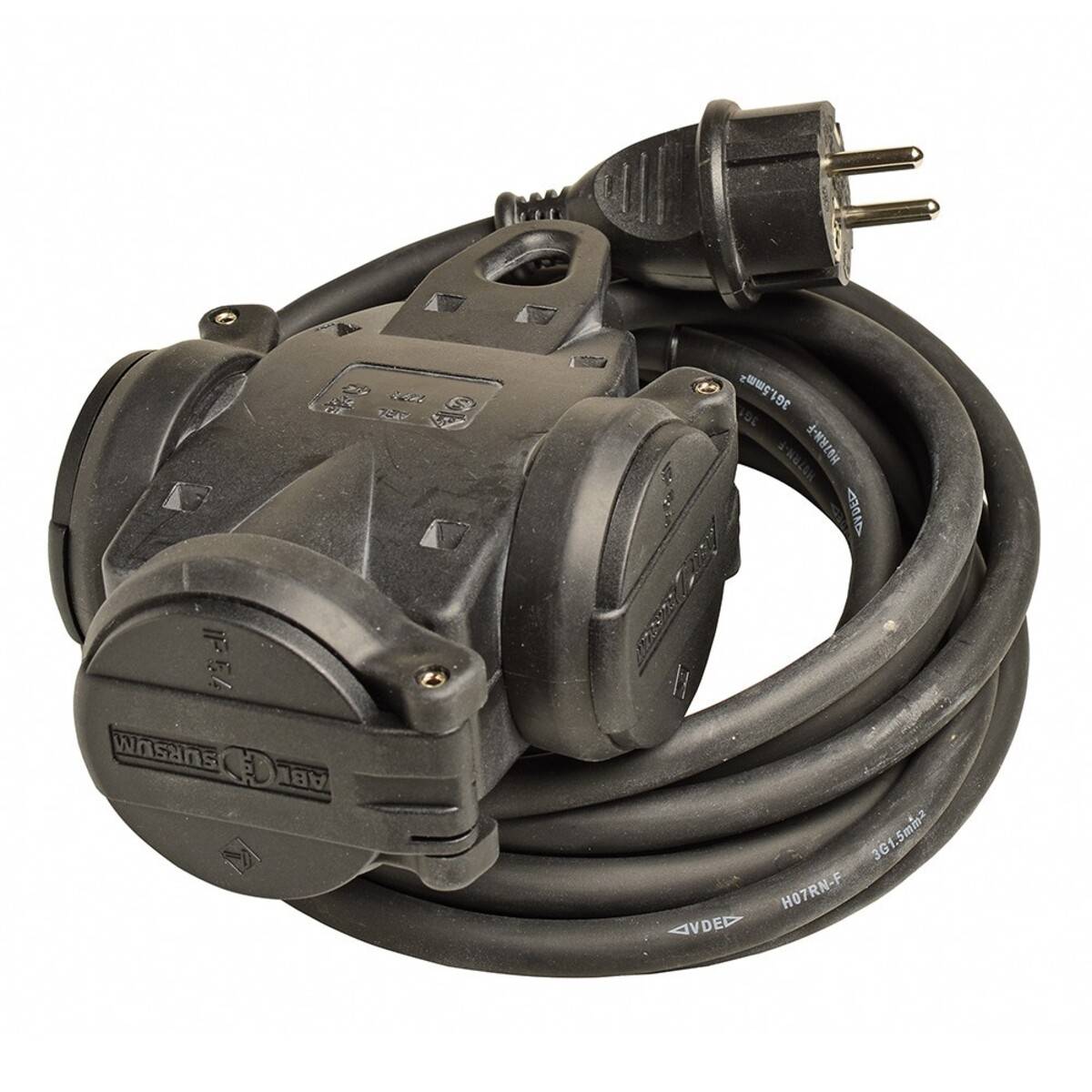 Walther Werke 3-fach Verteiler Steckdose 39100301100304