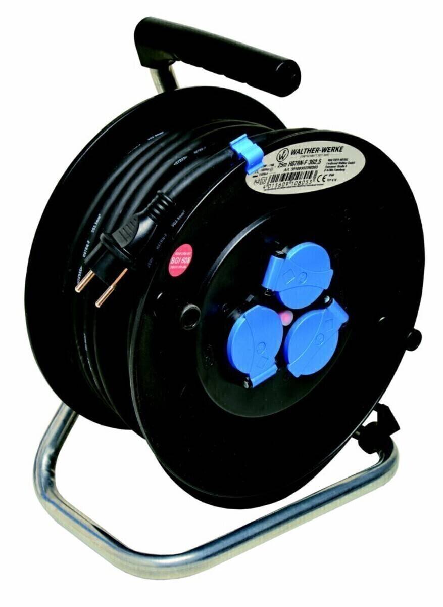 Walther Werke Kabeltrommel 16A 2P+E 230V 39100302250303