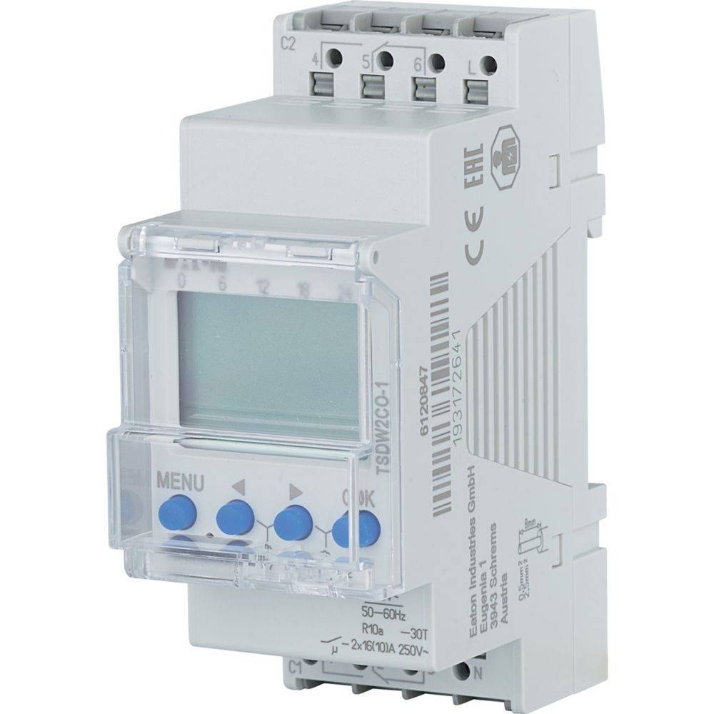 Eaton Digitale Zeitschaltuhr TSDW2CO-1
