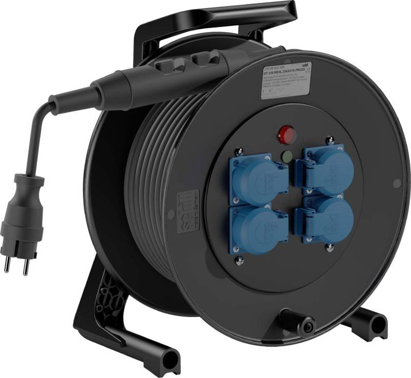 Schill Spezialgummi-Kabeltrommel GT310MD4L40KS315PRCD