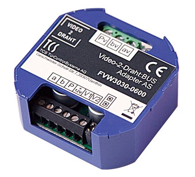 TCS Tür Control Videoadapter FVW3030-0600