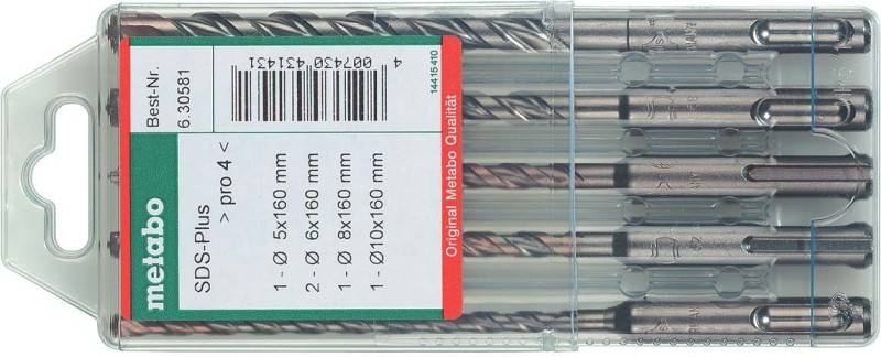 Metabo SDS-Bohrerset 630581000