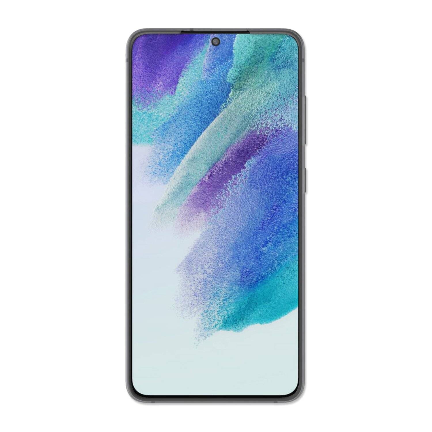 cofi1453® Silikon Hülle Basic kompatibel mit Samsung Galaxy S21 FE Case TPU Soft Handy Cover Schutz Transparent