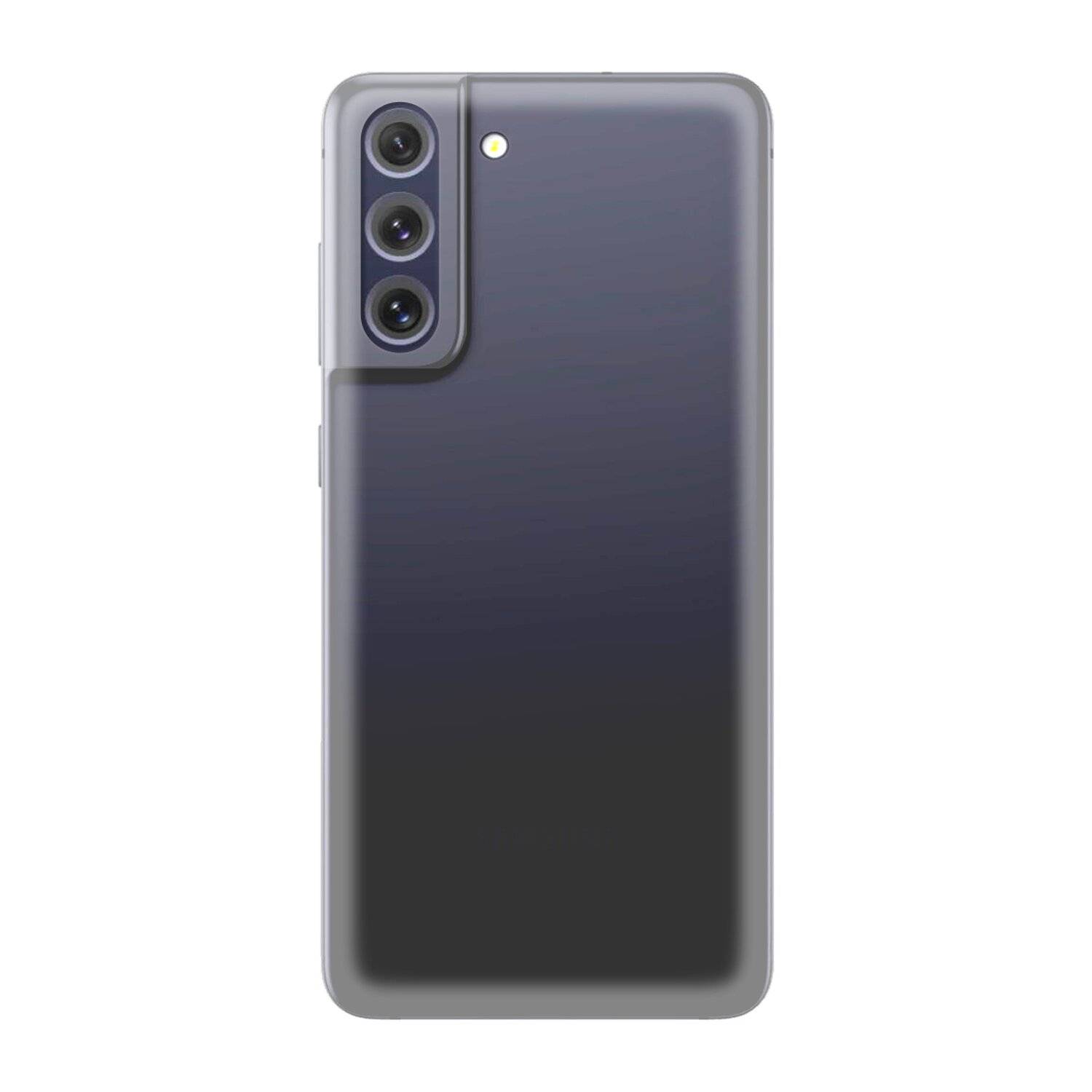 cofi1453® Silikon Hülle Basic kompatibel mit Samsung Galaxy S21 FE Case TPU Soft Handy Cover Schutz Transparent
