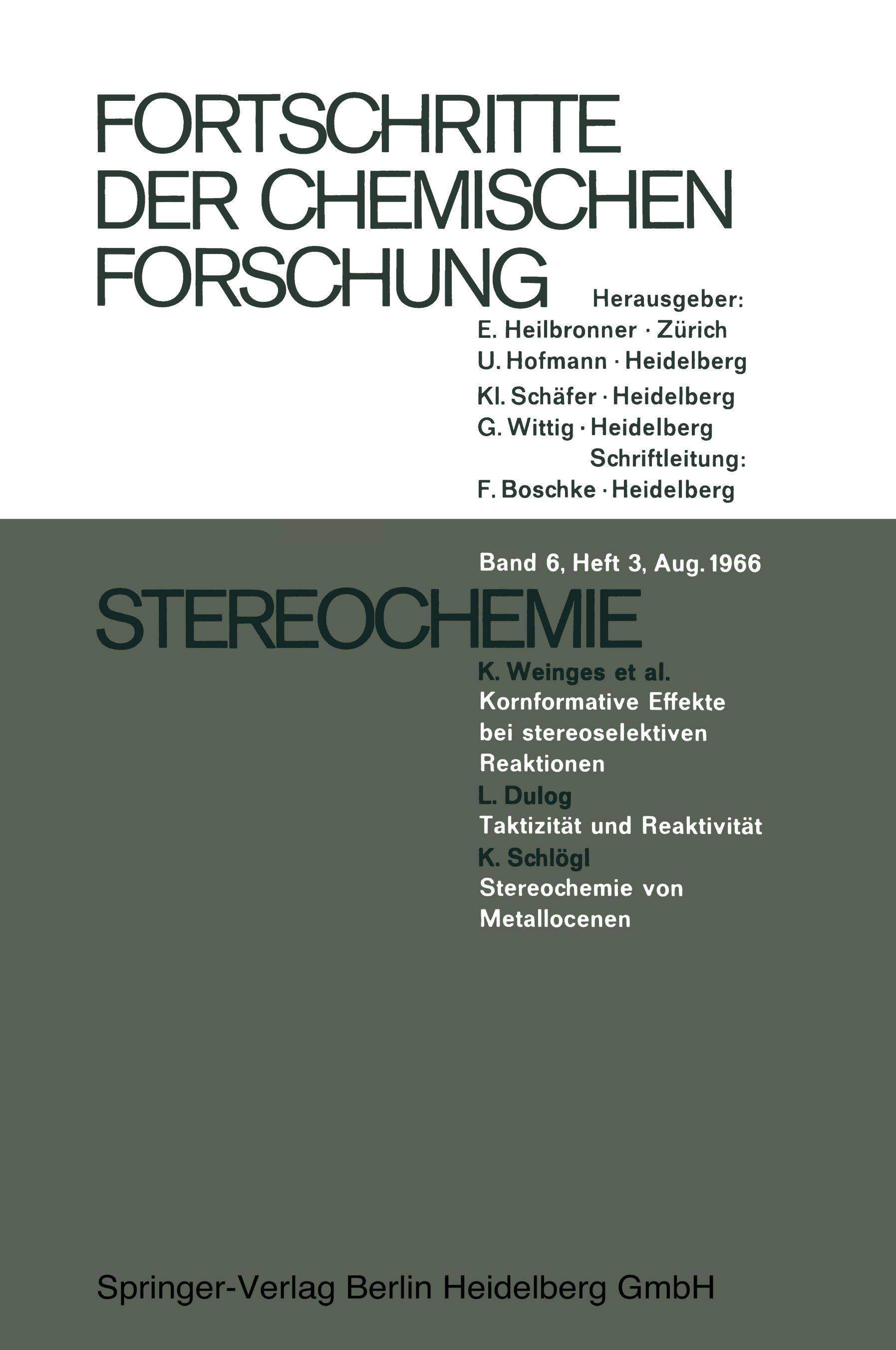 Stereochemie