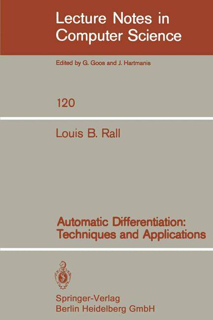 Automatic Differentiation Techniques and Applications