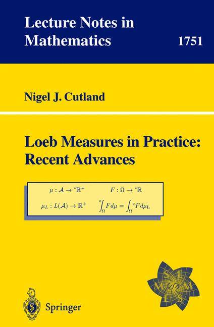Loeb Measures in Practice: Recent Advances EMS Lectures 1997