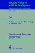 Non-Monotonic Reasoning 2nd International Workshop, Grassau, FRG, June 13-15, 1988. Proceedings