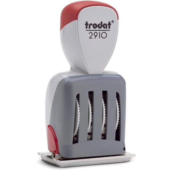 Datumstempel mit Textplatte Bezahlt 2910/C11