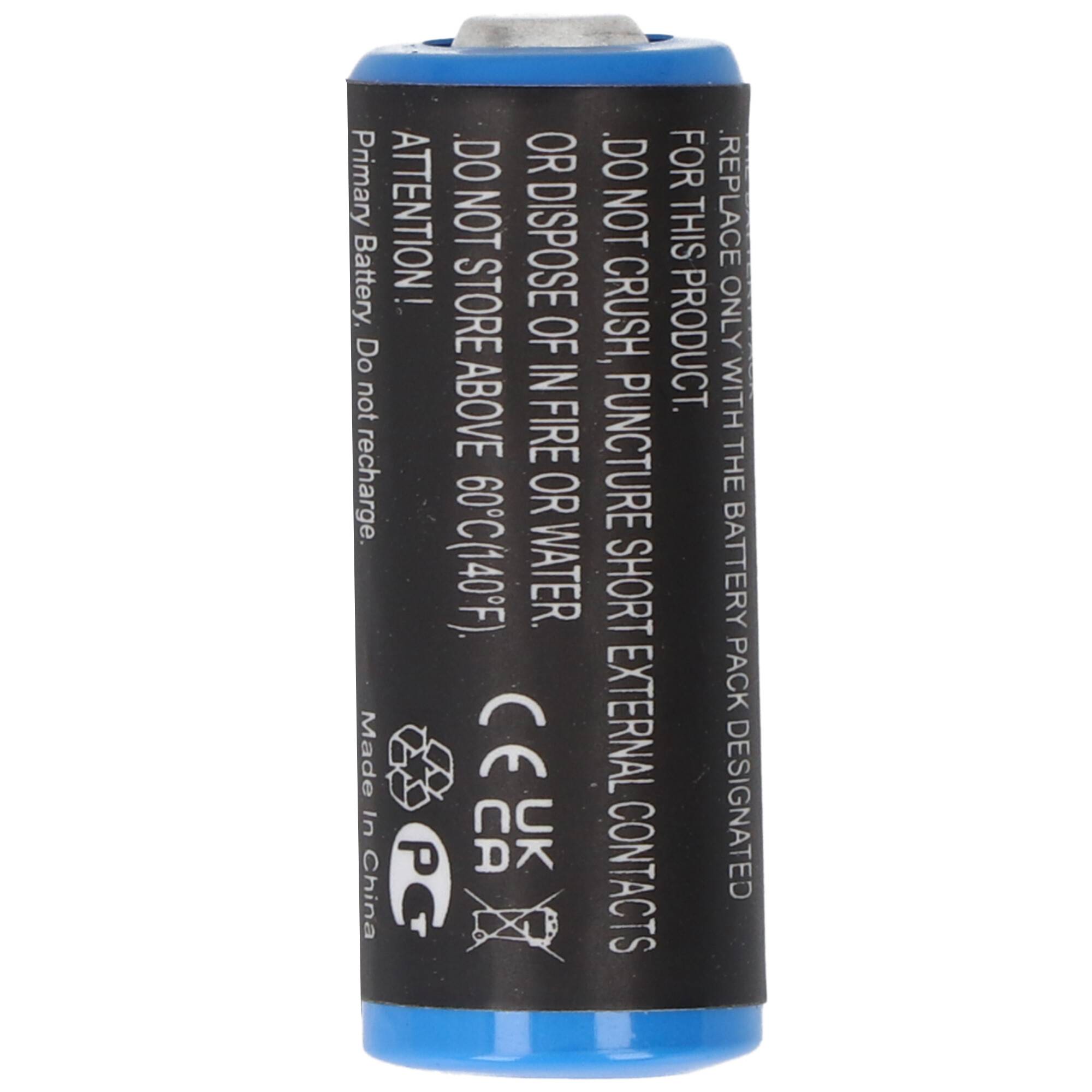 ER10280 LiSOCl2 Batterie 3,7 Volt 1,68Wh 450mAh, Abmessungen ca. 28 x 10mm