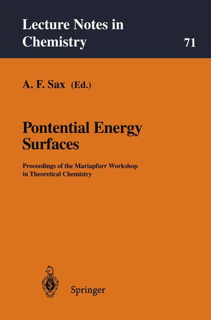 Potential Energy Surfaces Proceedings of the Mariapfarr Workshop in Theoretical Chemistry