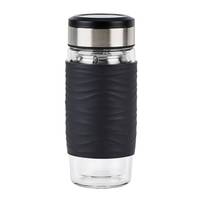 EMSA N20803 TEA MUG - Transparent - Glas - Silikon - Edelstahl - Tee - China - 420 ml - 82 mm