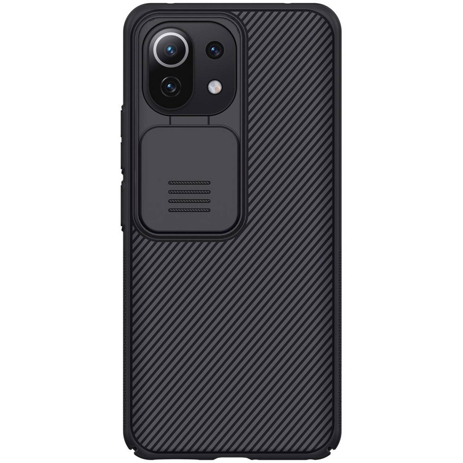Nilkin CamShield Case Slim Handyhülle Schutzhülle mit Kameraschutz Kameraabdeckung kompatibel mit Xiaomi Mi 11 Lite
