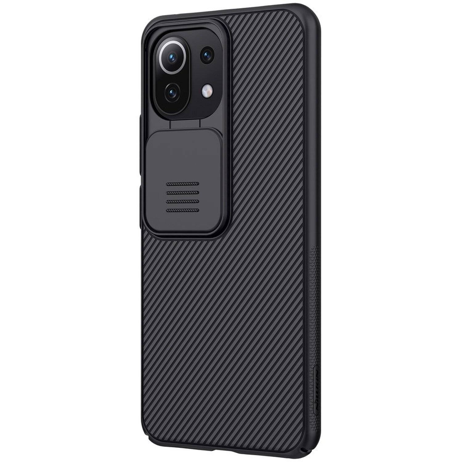 Nilkin CamShield Case Slim Handyhülle Schutzhülle mit Kameraschutz Kameraabdeckung kompatibel mit Xiaomi Mi 11 Lite