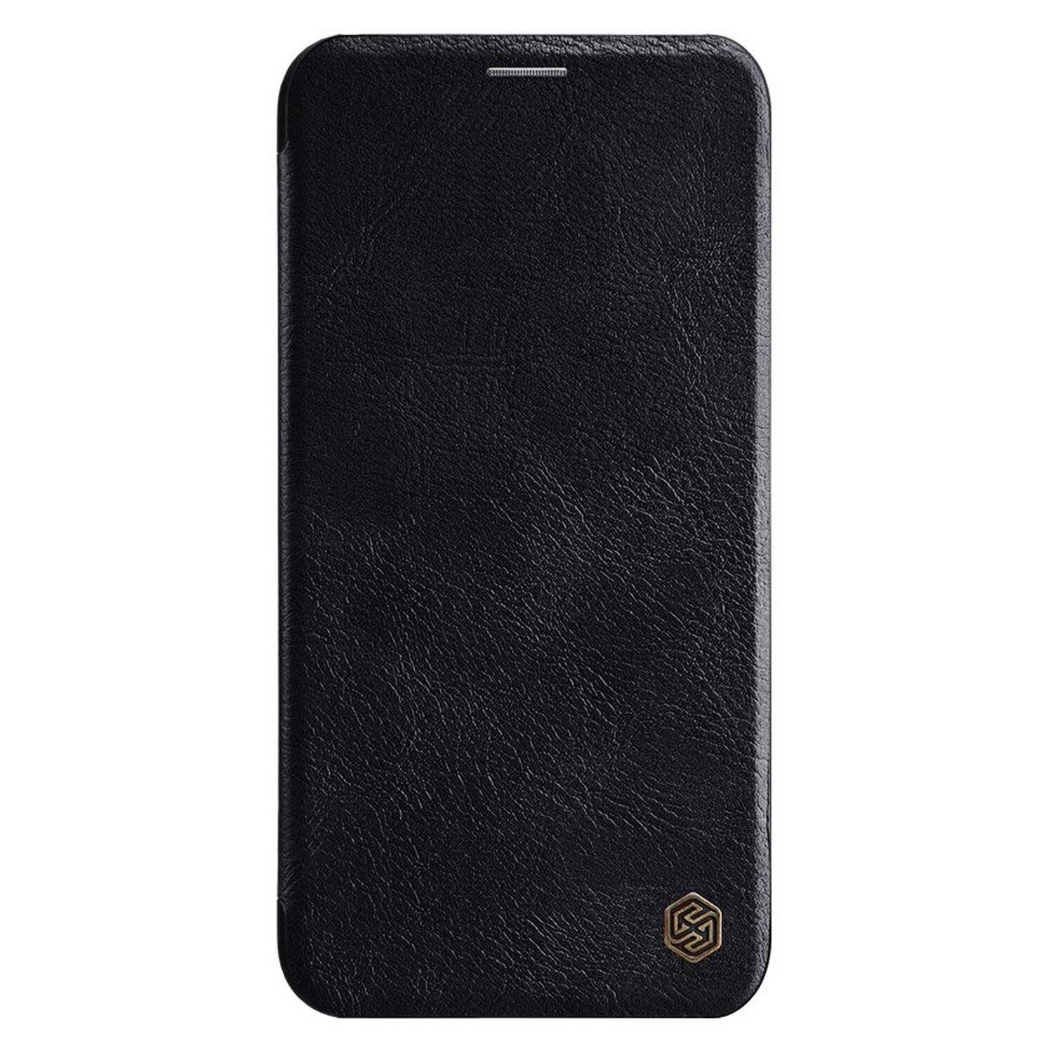 Nillkin Qin Premium ECHT LEDER Flip Klapp Handytasche Handyhülle Buch Tasche für Samsung Galaxy A72 4G (A725F)