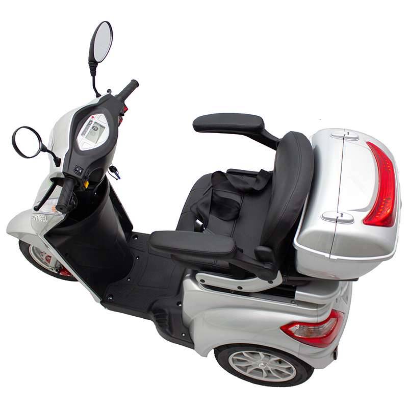 ECO ENGEL 501 Silber 30 Ah Li-Io Akku Senioren Roller 25 km/h Seniorenmobil