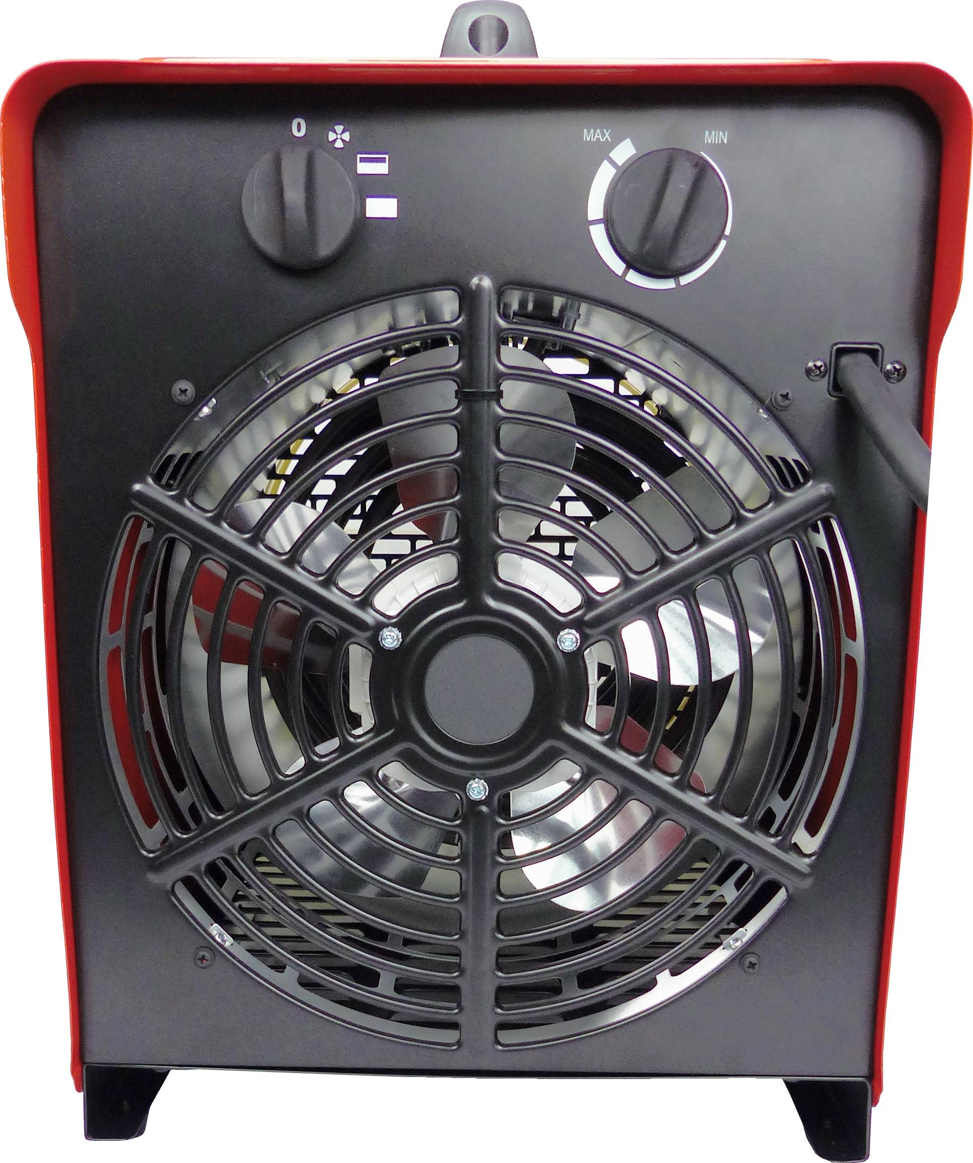 WDH Starkstromheizgebläse WDH-BGP10S (10kW) - Zeltheizung, Bauheizer - 83m² - H 49 x B 36 x T 44,5 cm