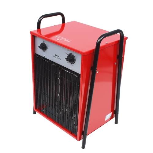 WDH Elektroheizer WDH-IFH20 (20kW) - Industriebeheizung, Starkstrom - 167m² - H 60 x B 43 x T 38 cm