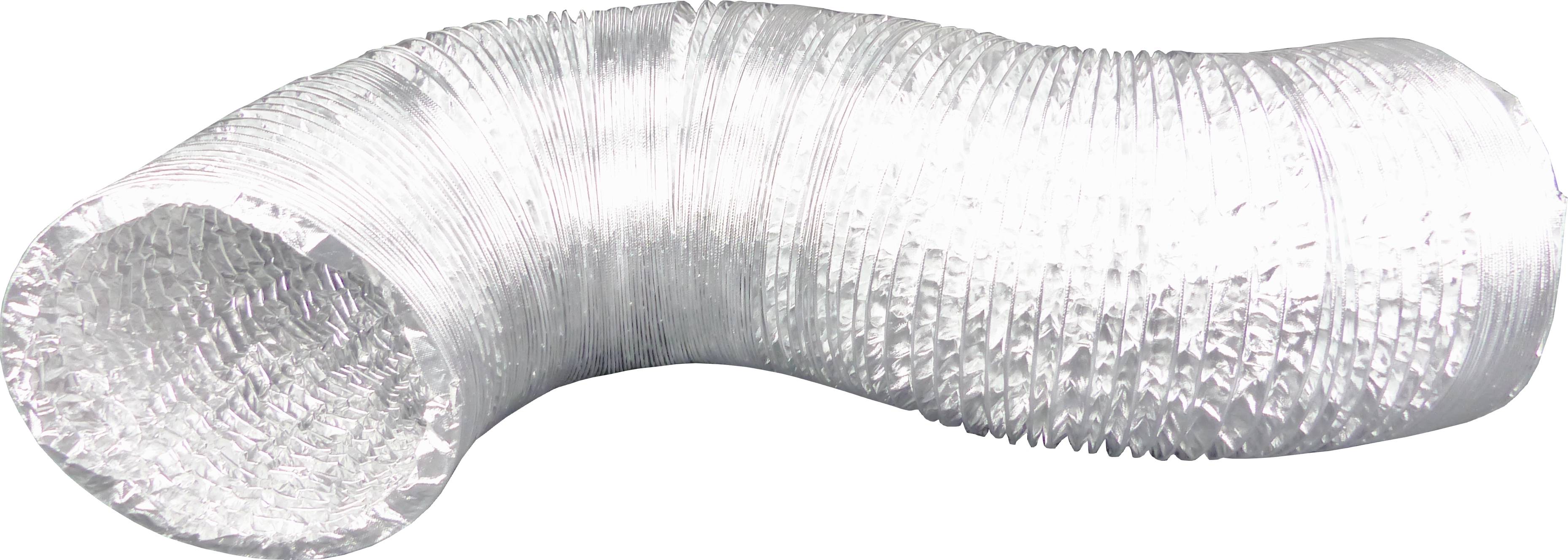 WDH Alugewebeschlauch Q30 6m – Leichte Montage – inkl. Schlauchschelle