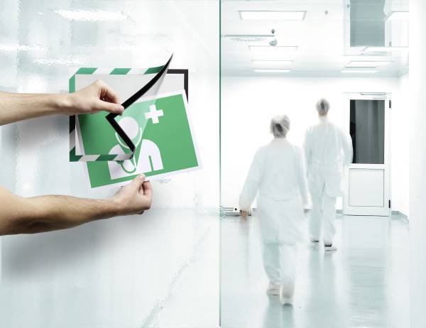 Durable DURAFRAME, A4, Grün, Weiß, Hochformat/Querformat, 236 mm, 323 mm