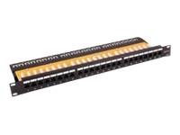 EFB Elektronik EFB-Elektronik ECOLAN - Patch Panel - RAL 9005 - 1U - 48.3 cm (19