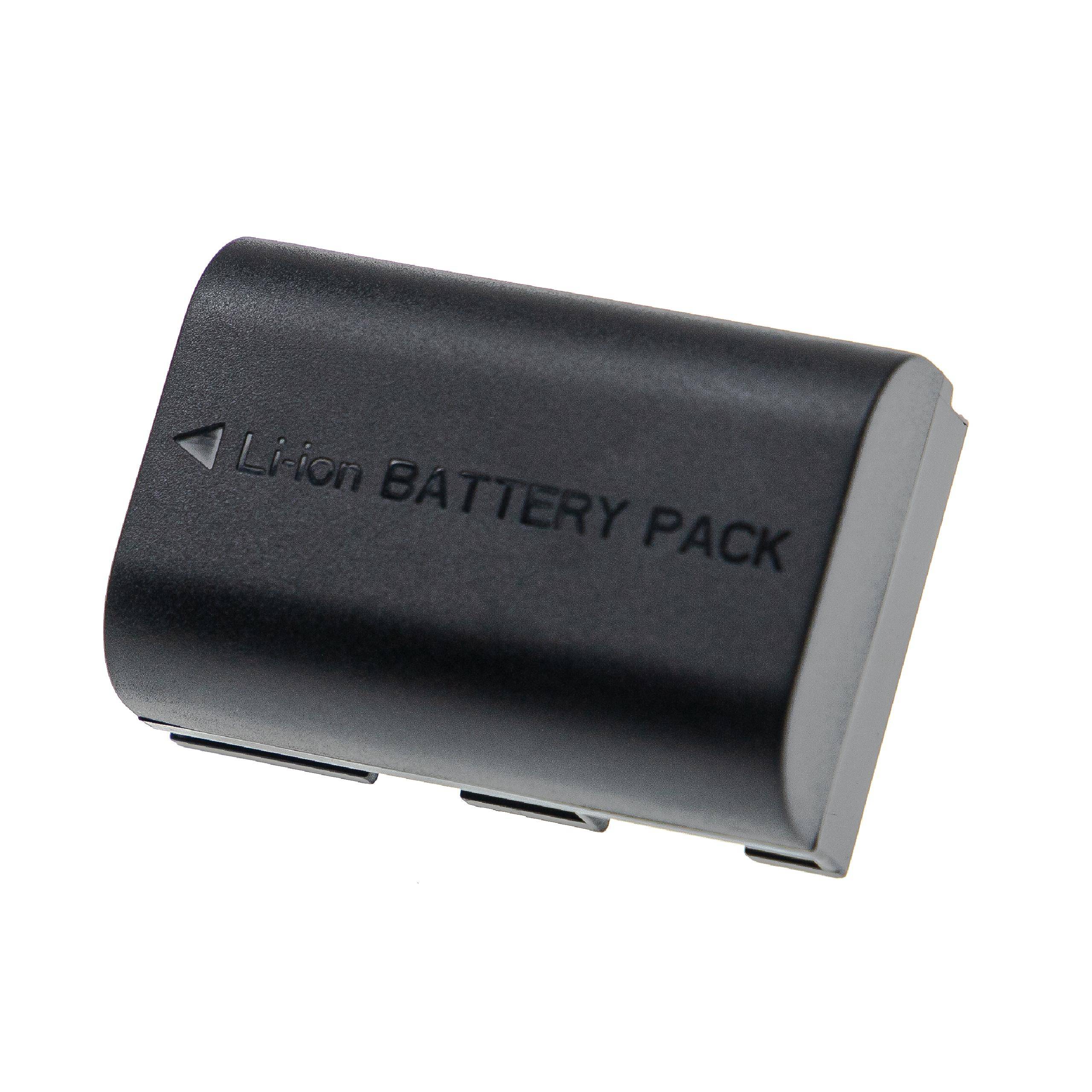 vhbw Akku kompatibel mit Canon EOS 5DS, 5DS R, 60D, 5D Mark III, 5D Mark IV, 6D, 5D Mark II, 60Da Kamera (2250 mAh, 7,4 V, Li-Ion), Infochip
