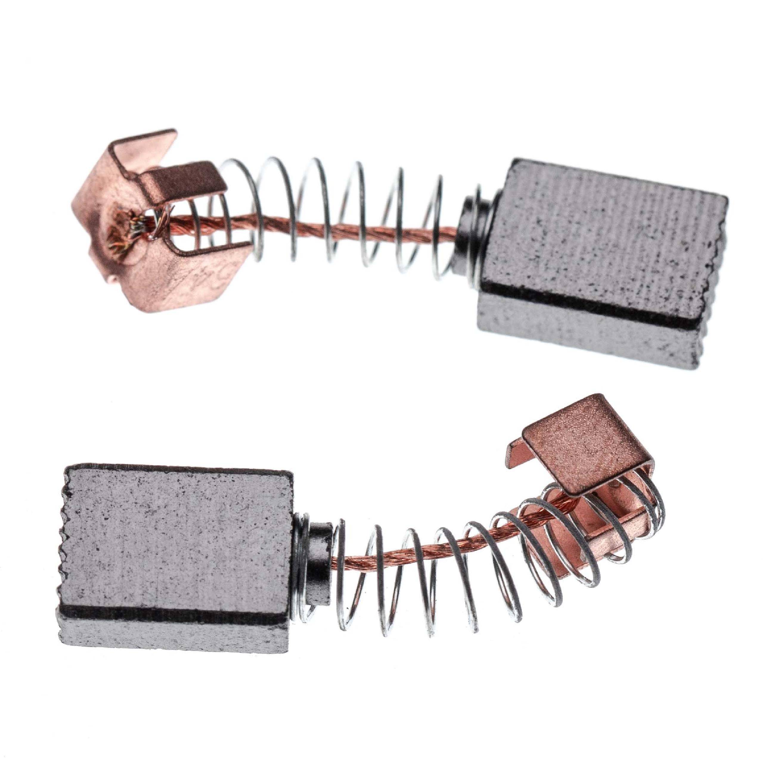 vhbw 2x Kohlebürste Motorkohle Schleifkohle 5 x 8 x 11mm Ersatz für Makita 191627-8, CB-64 für Elektrowerkzeug