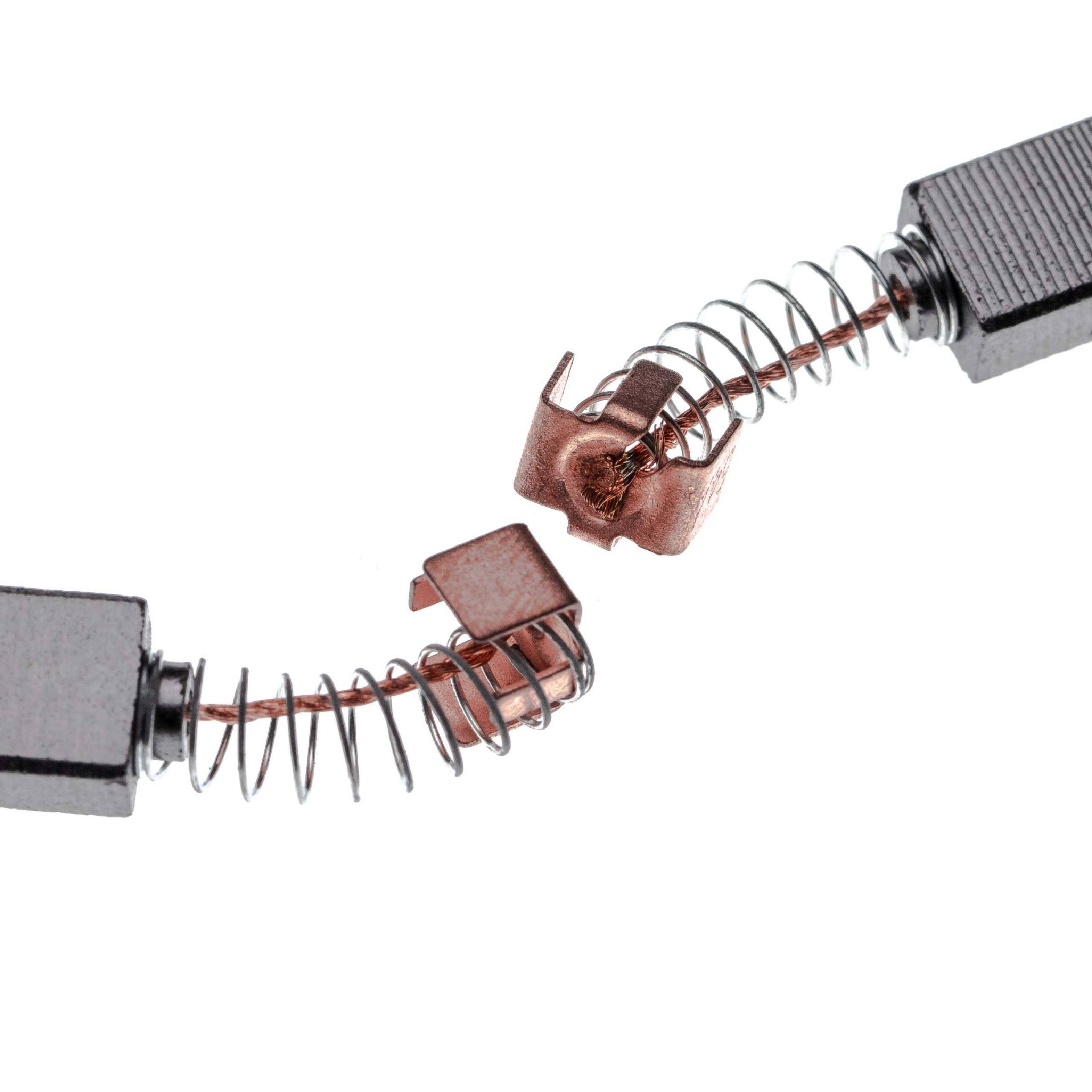 vhbw 2x Kohlebürste Motorkohle Schleifkohle 5 x 8 x 11mm Ersatz für Makita 191627-8, CB-64 für Elektrowerkzeug