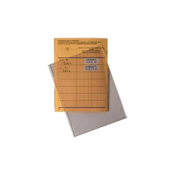 Ausweishülle für int. Impfpass 100x135mm transparent