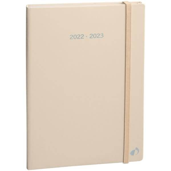 Buchkalender Plan Note 15 15x21cm Pastel Kaffee 2024
