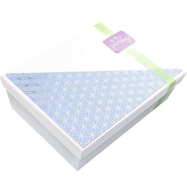 Geschenkkarton-Set blanko VE=5 Stück Rechteckig