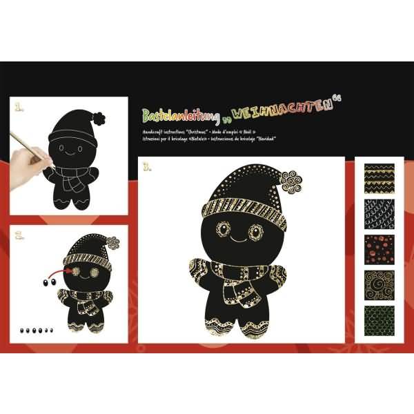 Magische Kratzel-Motive Weihnachten