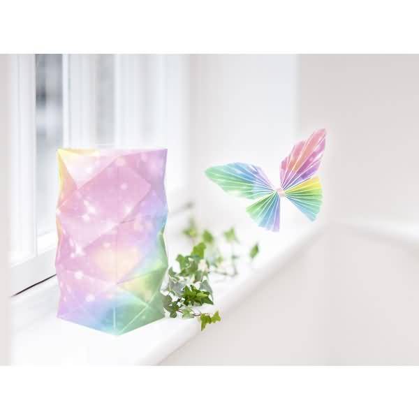 Faltblätter Transparentpapier 115g/qm 15x15cm Feenstaub VE=50 Blatt