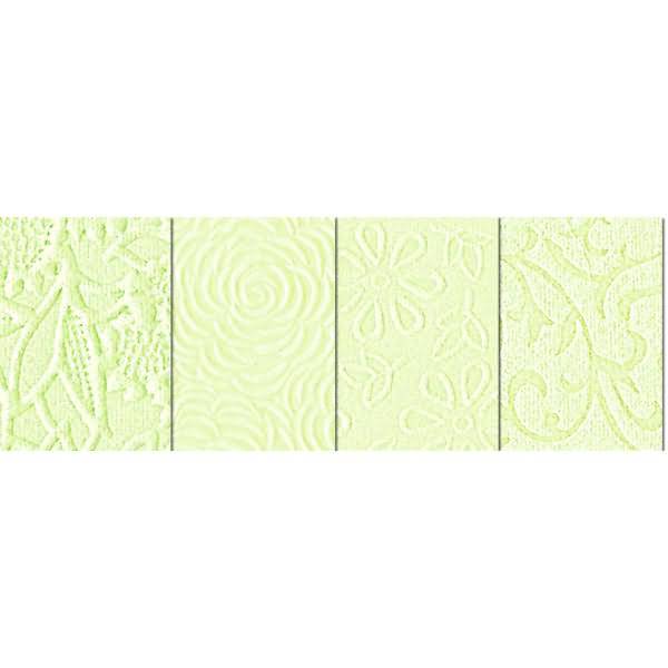 Naturpapier handmade Noblesse 200g/qm 23x33cm VE=8 Blatt mint