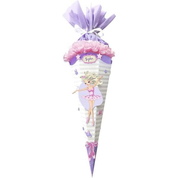 Schultüten-Bastelset easy-line 68cm Fantasy Ballerina