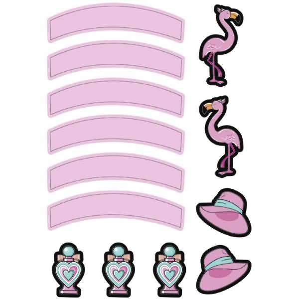 Deko-Set für Schultüten easy line Unicorn