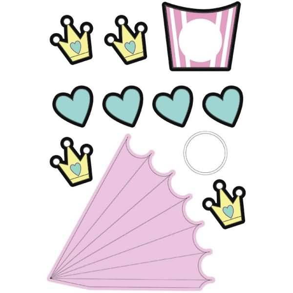 Deko-Set für Schultüten easy line Unicorn