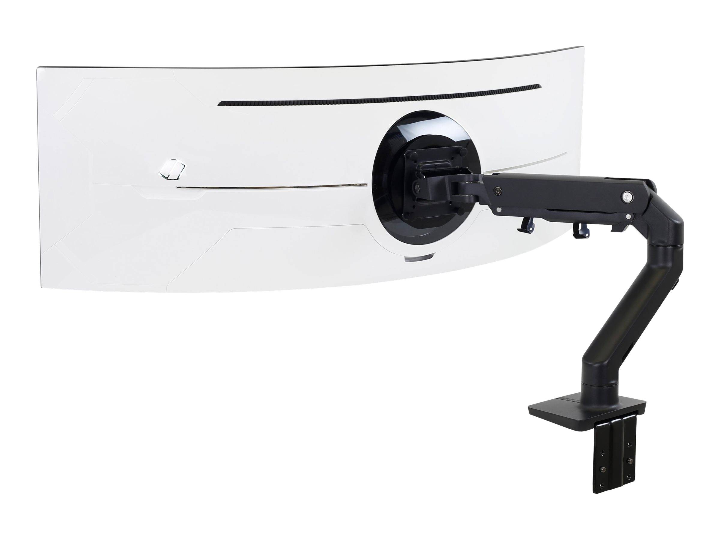 Ergotron HX - Befestigungskit (Gelenkarm, Spannbefestigung für Tisch, Tischplattenbohrung, Befestigungsteile, Verlängeru