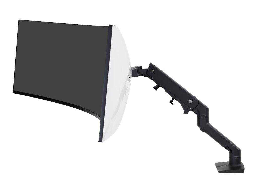 Ergotron HX - Befestigungskit (Gelenkarm, Spannbefestigung für Tisch, Tischplattenbohrung, Befestigungsteile, Verlängeru