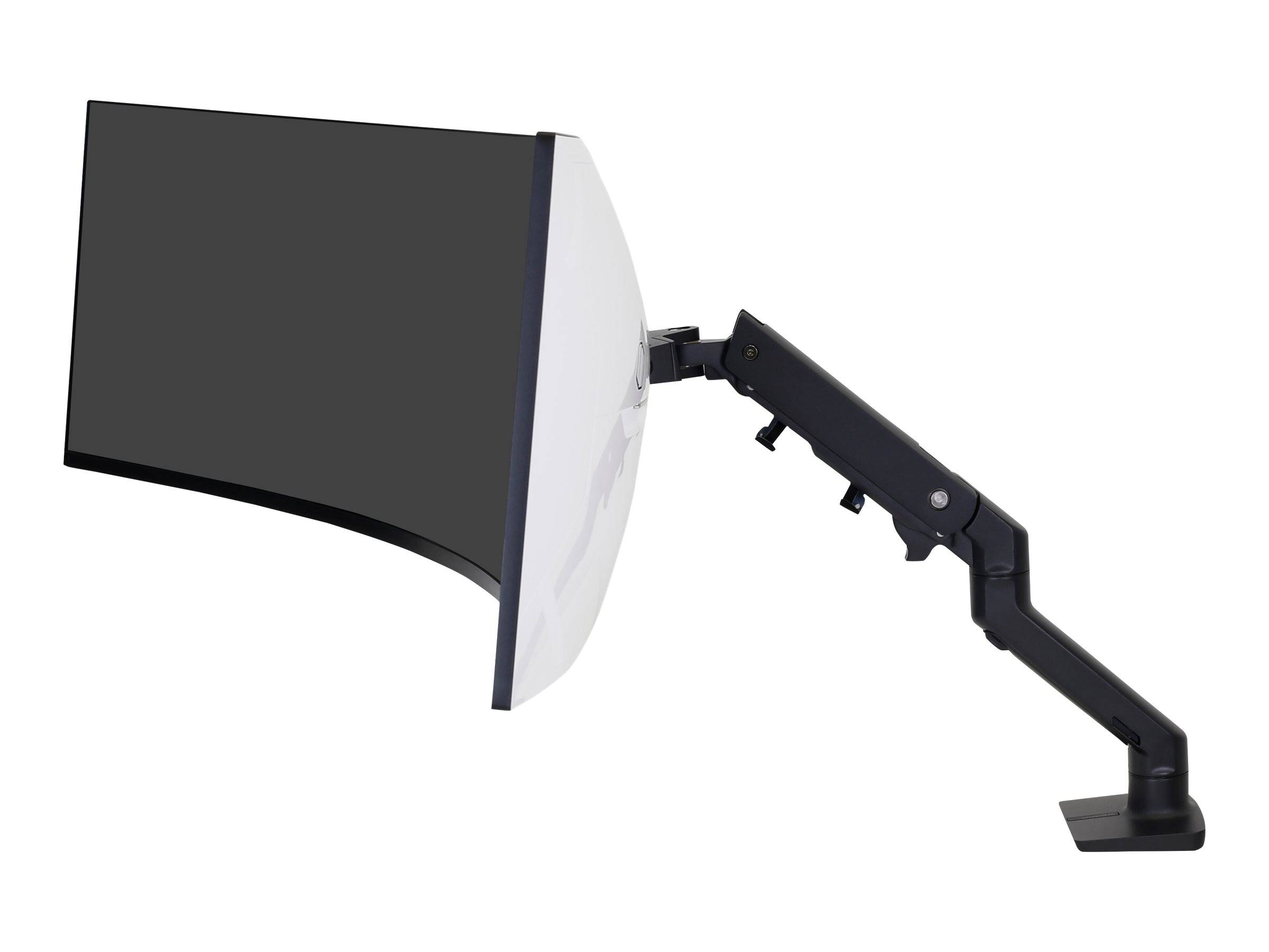Ergotron HX - Befestigungskit (Gelenkarm, Spannbefestigung für Tisch, Tischplattenbohrung, Befestigungsteile, Verlängeru