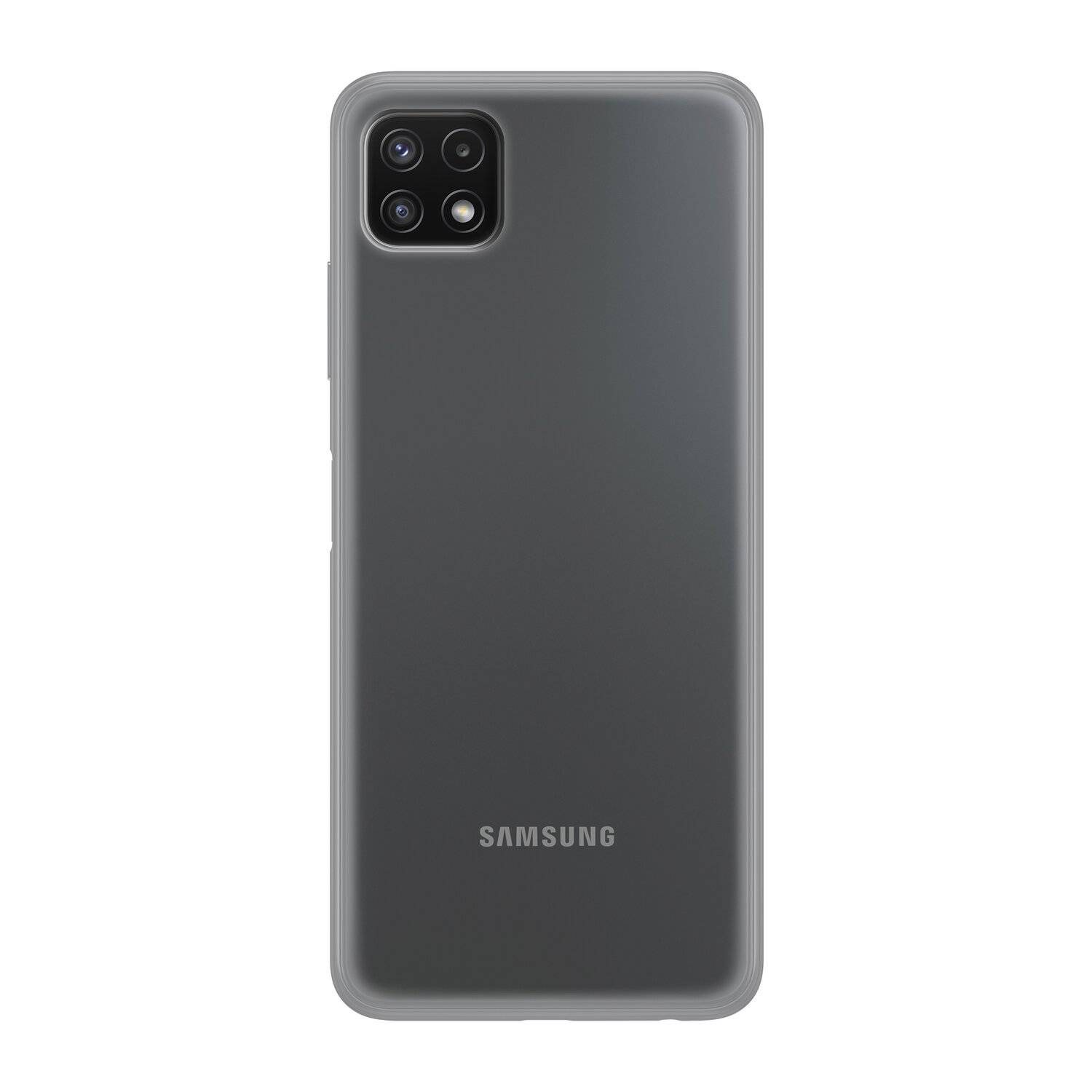 Silikon Hülle Basic für Samsung Galaxy A22 5G (A226B) Case TPU Soft Handy Cover Schutz Transparent