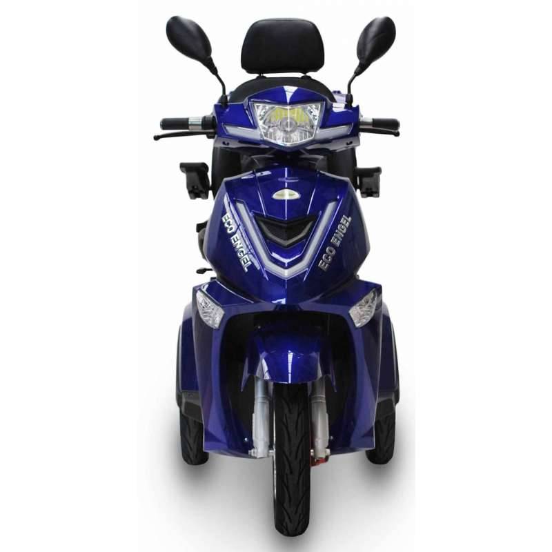 ECO ENGEL 504 Blau Elektromobil mit Herausnehmbarem Li-Io Akku 30 Ah 25 km/h 1000 Watt Seniorenmobil