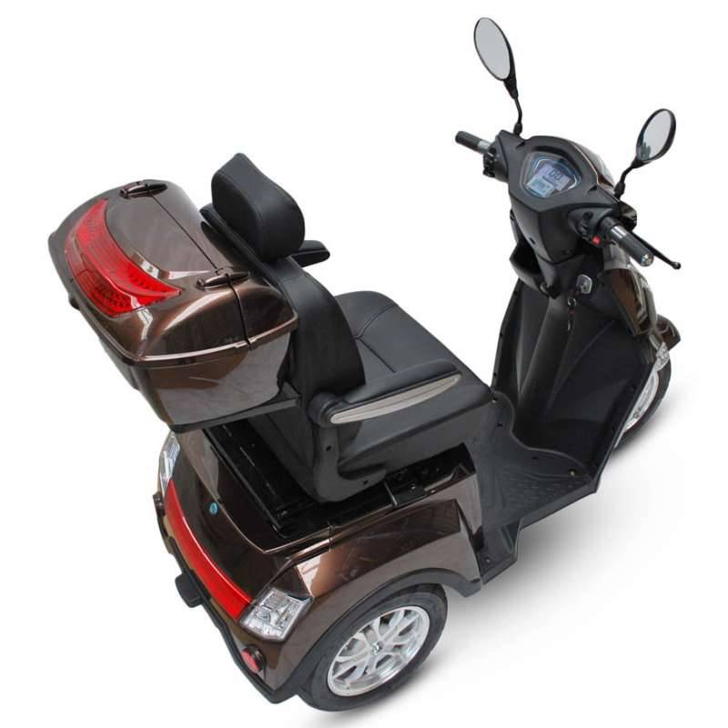 ECO ENGEL 504 Braun Elektromobil 25 km/h 1000 Watt Seniorenmobil