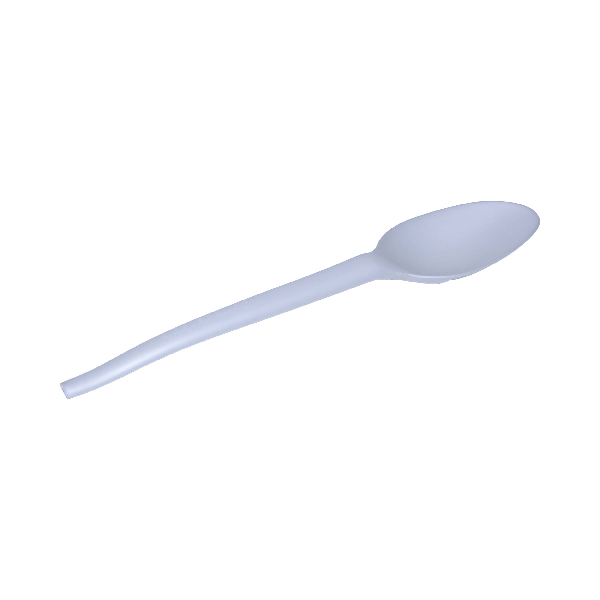 Löffel aus Bio-Plastik CPLA, kompostierbar, 165 mm - Typ: Löffel - 50 Stück