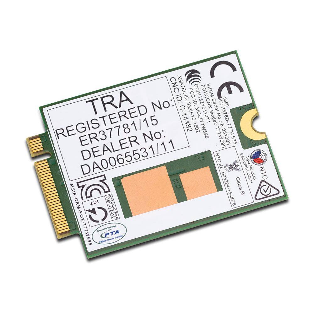 HP lt4120 (Refurbished) LTE Karte (P/N: 796927-001, PCI Express M.2, für ProBook, EliteBook, zBook)