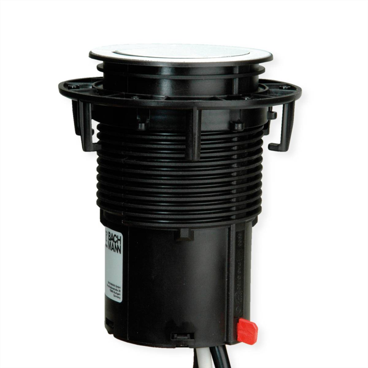 Bachmann ELEVATOR, 2P, Desktop eingebettet, Schwarz, Aluminium, Kunststoff, IP20, 250 V