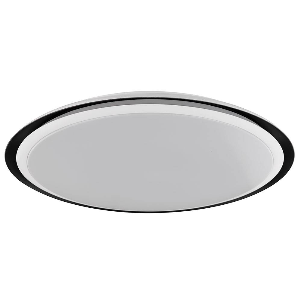 Smart Home Deckenleuchte RGB Deckenlampe App steuerbar Deckenlampe Smart, Fernbedienung dimmbar, 1x RGB 5W 1x LED 40W 3200Lm 3000-6500K, 56 cm