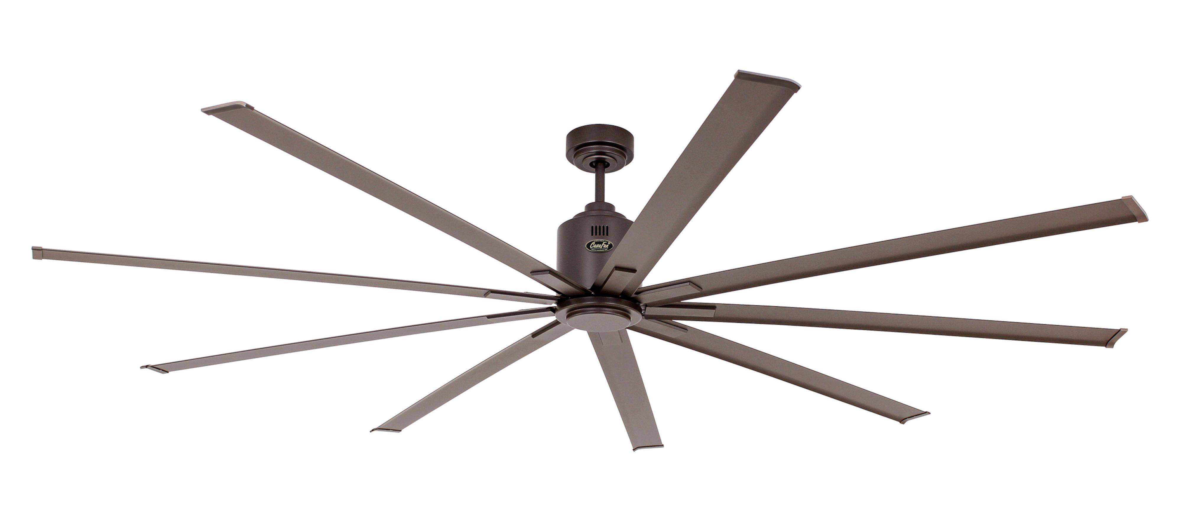 Energiespar Deckenventilator Big Smooth Eco Bronze