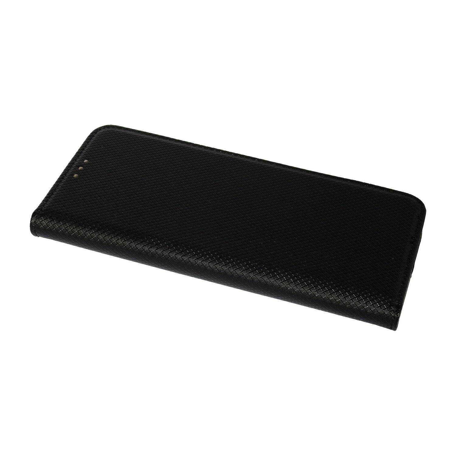 Buch Tasche "Smart" für XIAOMI REDMI NOTE 10 PRO MAX Handy Hülle Etui Schutzhülle mit Standfunktion, Kartenfach Schwarz