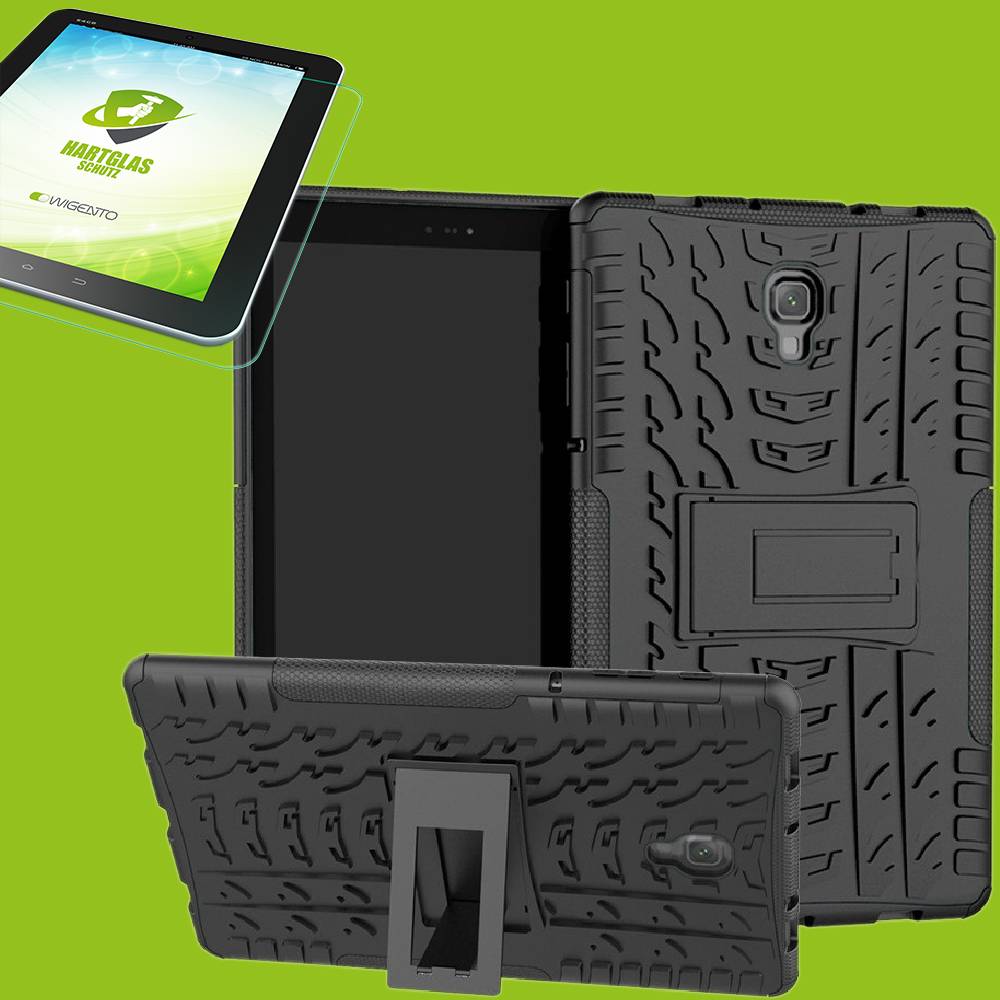 Für Tablet aufstellbare Outdoor Hybrid Tasche Etuis Cover Case Schutz Robust Neu